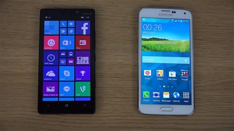 Nokia Lumia 930 vs Samsung Galaxy A8 Karşılaştırma